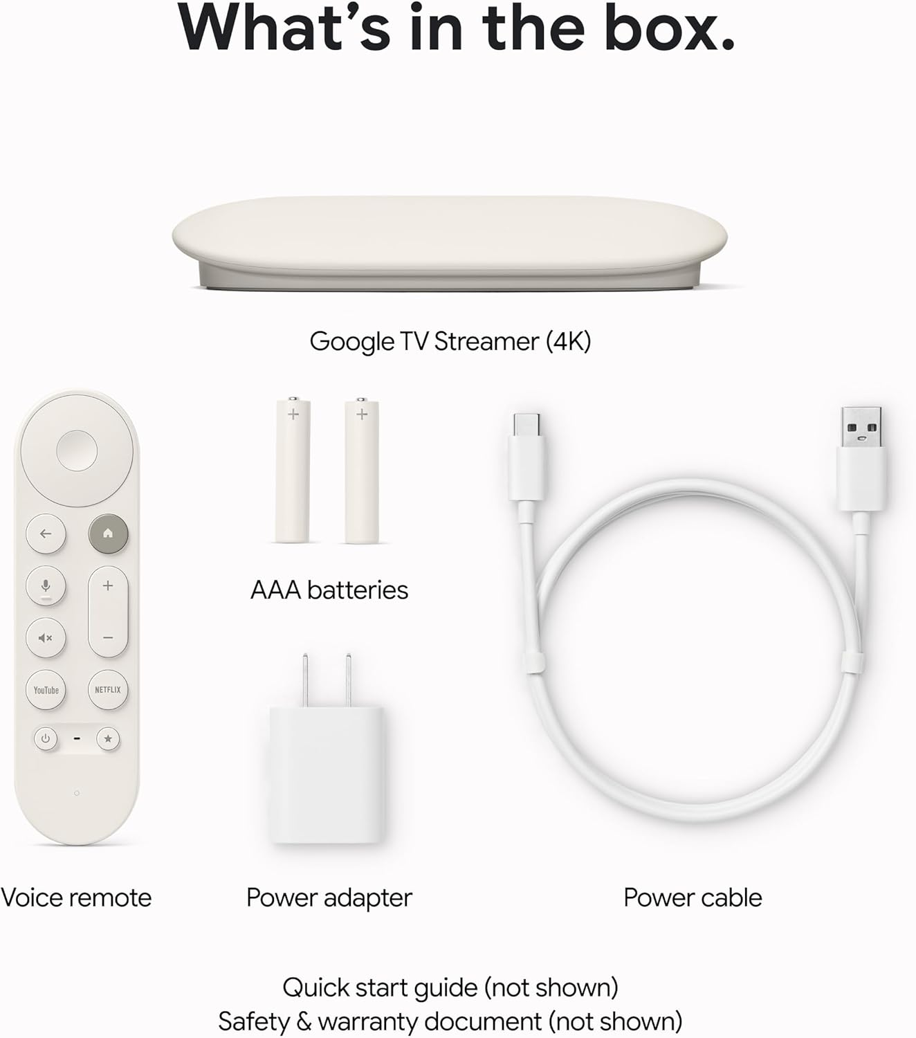 Google TV Streamer 4K Fast Streaming Entertainment on Your TV with Voice Search Remote Google TV Streamer 4K Fast Streaming Entertainment on Your TV with Voice Search Remote